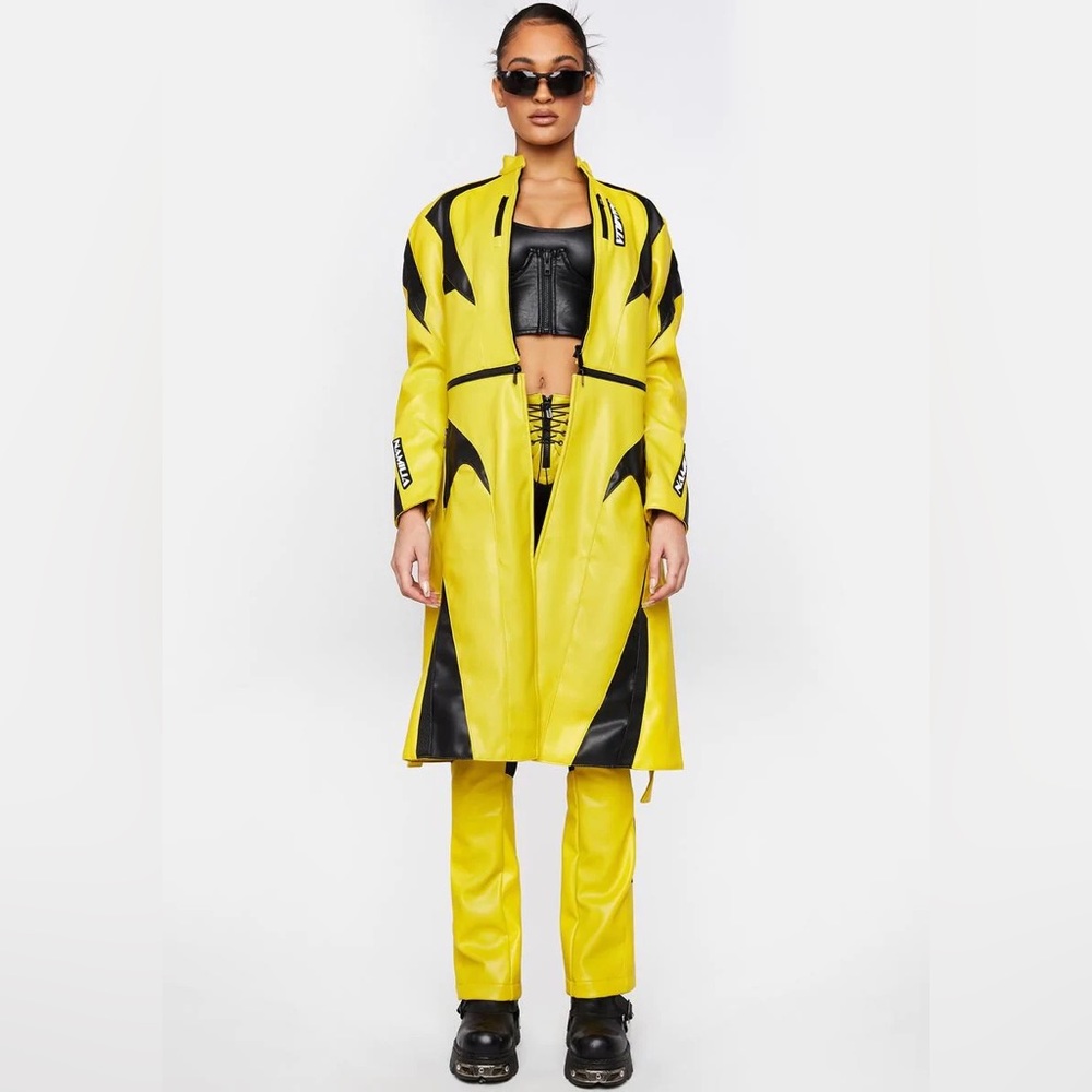 Namilia Vegan Leather Transformer Jacket